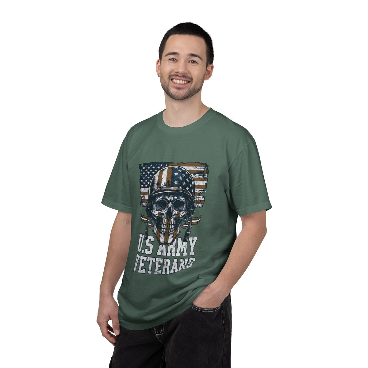 U.S. Army Veterans Shirt, Military Skull T Shirt, Patriotic American Flag Tee, Veteran Gift, Army Veteran Shirt, Veterans Day Gift