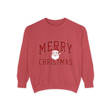 Merry Christmas Santa Sweatshirt, Vintage Holiday Crewneck, Festive Christmas Party Pullover, Retro Santa Claus Gift for Family Photos