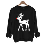 Round neck fleece hoodie