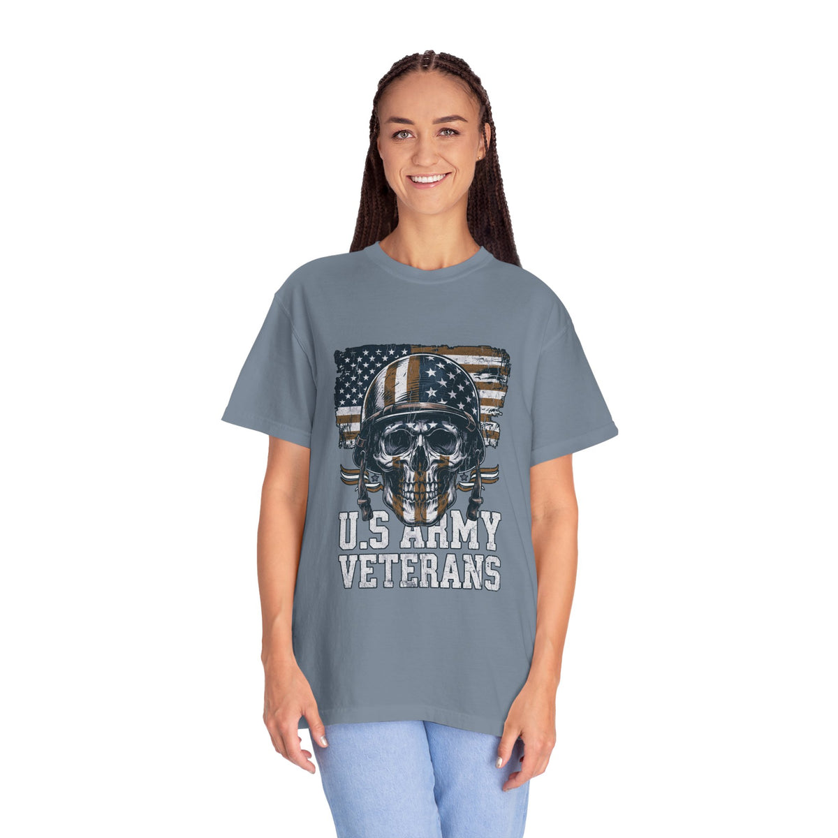 U.S. Army Veterans Shirt, Military Skull T Shirt, Patriotic American Flag Tee, Veteran Gift, Army Veteran Shirt, Veterans Day Gift