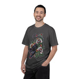 Traditional Panther Graphic Shirt, Floral Tattoo T-Shirt for Men and Women, Old School Big Cat Tee, Alternative Art Gift for Tattoo Fans