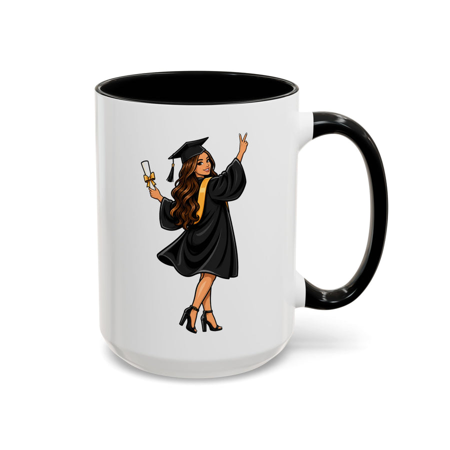 College Graduation Mug for Her, Female Graduate Coffee Cup, Congratulations Gift for Daughter, Sister or Best Friend, Senior Keepsake
