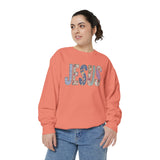 Jesus Floral Sweatshirt, Christian Flower Crewneck, Faith Based Jesus Sweatshirt, Religious Gift for Women, Christian Apparel