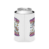 Unicorn Can Cooler, Born to Sparkle Drink Sleeve, Cute Rainbow Beer Holder, Magical Gift for Her, Fantasy Party Favor, Unicorn Lover Gift