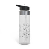 Hockey Water Bottle, Transparent Water Bottle for Hockey Players, Hockey Fan Gift, Sports Bottle for Athletes, Hockey Mom Gift