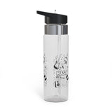 Custom Name Water Bottle for Boys, Personalized Kids Drink Bottle, Fun School Water Bottle for Son, Birthday and Back to School Gift