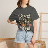Proud Army Dad Shirt, Military Dad Graphic Tee, Patriotic Father T-Shirt, Army Family Support Gift, Veteran Dad Apparel