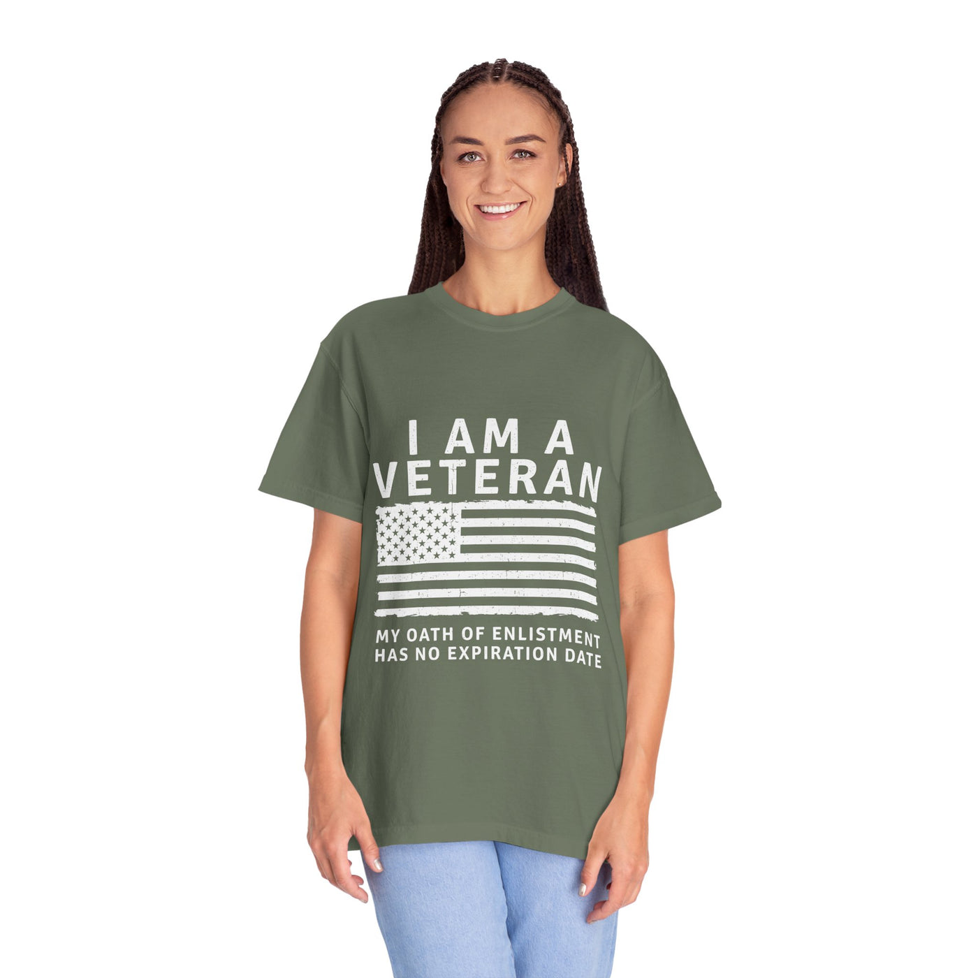I Am a Veteran Shirt, My Oath Has No Expiration Date T-Shirt, Patriotic Military Gift, Veterans Day Tee for Retired Service Member