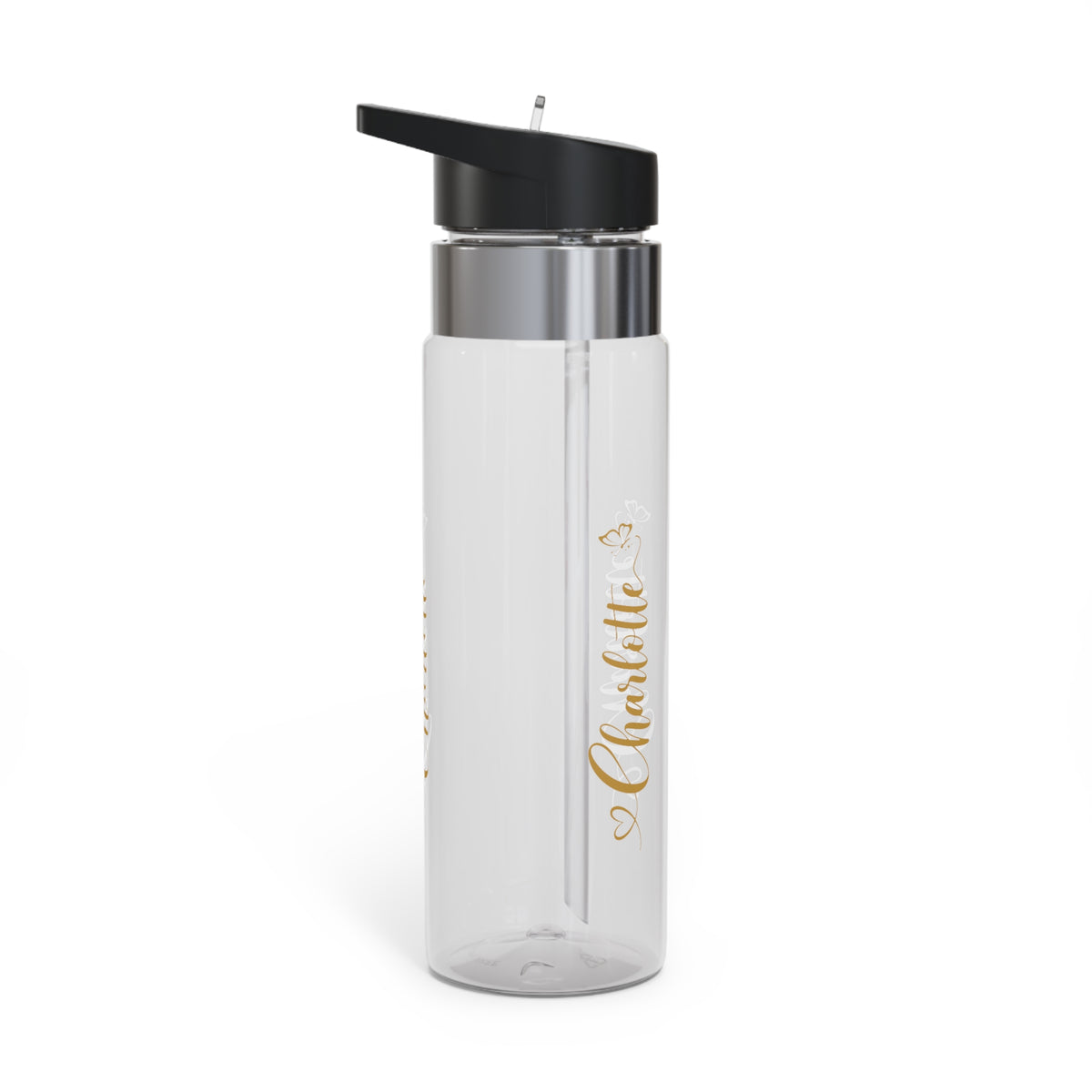 Butterfly Personalized Water Bottle, Custom Name Bottle, Elegant Gift for Her, Pretty Reusable Bottle, Birthday Gift, Everyday Hydration