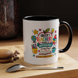 Best Teacher Appreciation Mug, Teachers Make a Difference Coffee Cup, Thank You Gift for Educator, End of Year or Christmas Keepsake