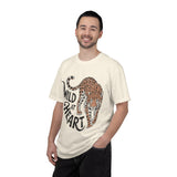 Leopard Graphic Comfort Colors Shirt, Wild At Heart Leopard Tee, Boho Animal Print Shirt, Safari Lover Gift for Women