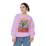Teacher Superpower Comfort Colors Sweatshirt, Learning Is My Superpower Sweatshirt, Teacher Appreciation Gift, Back To School Crewneck
