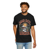 Positive Sunshine Comfort Colors Shirt, Good Days Sunshine Graphic Tee, Retro Desert Nature Shirt, Boho Summer Aesthetic Tee