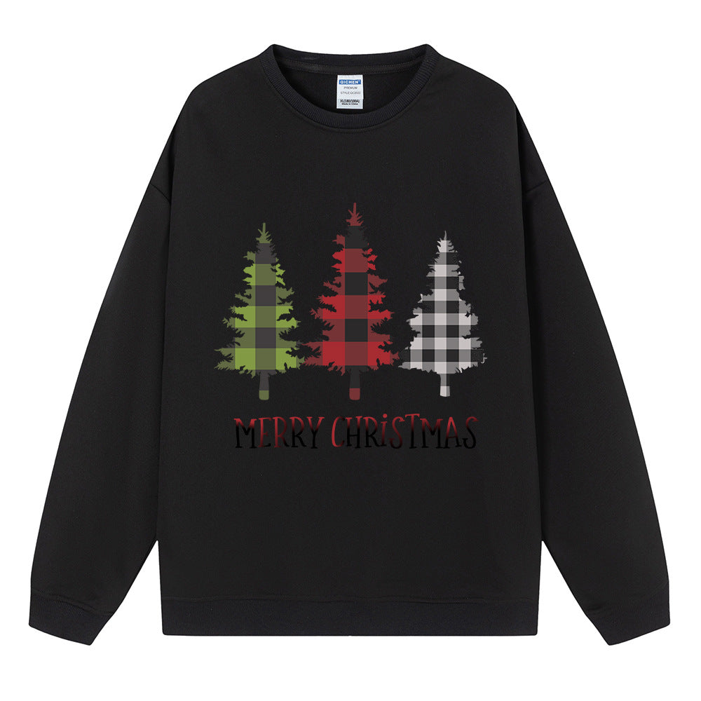 Christmas Tree Printed Women's Christmas Hoodie