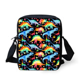 FORUDESIGNS Dinosaur 3D Printing Set School Backpacks for Boys Orthopedic Satchel Schoolbag Children Kids Shoulder Book Bag