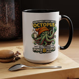 Funny Octopus Coffee Mug, Sometimes I Wish I Was an Octopus Mug, Sarcastic Office Humor Cup, Coworker Gift, Funny Boss Gift, Coffee Lover