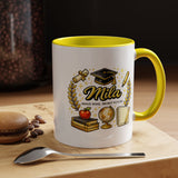 Personalized Graduation Mug for Her, Brave Mind Bright Future Coffee Cup, Custom Name Gift for Daughter, College or High School Graduate