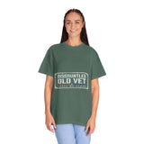 Disgruntled Old Vet Shirt, Leave Me Alone Veteran T-Shirt, Funny Military Gift for Retired Soldier, Sarcastic Veterans Day Tee for Grandpa