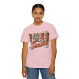 Pumpkin Season Shirt, Retro Leopard Checker Fall Graphic Tee, Cute Autumn Gift for Women, Cozy Thanksgiving October Outfit for Her