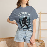 Bigfoot Comfort Shirt, Funny Sasquatch Graphic Tee, A Dad Like Me Is Hard To Find Shirt, Fathers Day Gift for Dad