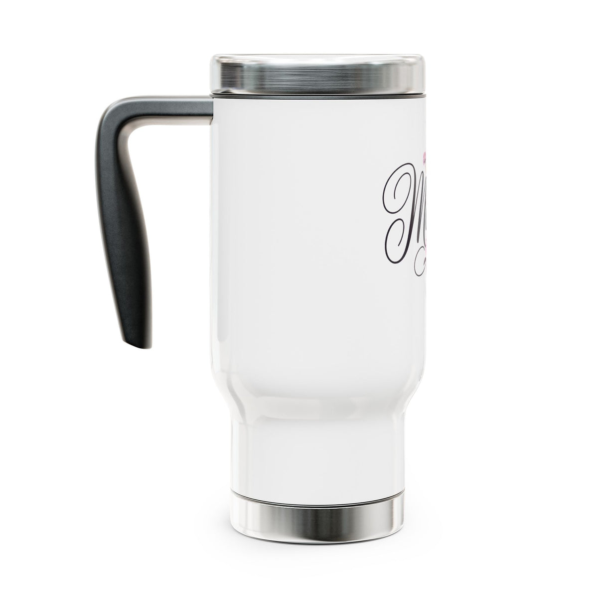 Mama Floral Stainless Steel Travel Mug, Mothers Day Gift for Mom, Flower Coffee Cup, Mom Travel Mug, Birthday Gift for Mama