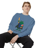 Academically Unstoppable Frog Sweatshirt, Funny Teacher Shirt, Book Lover Gift for Educator, Back to School Outfit, Classroom Crewneck
