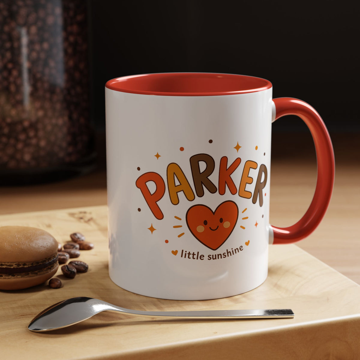 Personalized Family Name Mug, Custom Last Name Coffee Mug, Parker Little Sunshine Gift, Personalized Family Coffee Cup for Parents