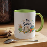 Personalized Teacher Mug, Custom Teacher Name Coffee Mug, Teacher Appreciation Gift, Classroom Teacher Gift, End of Year Present