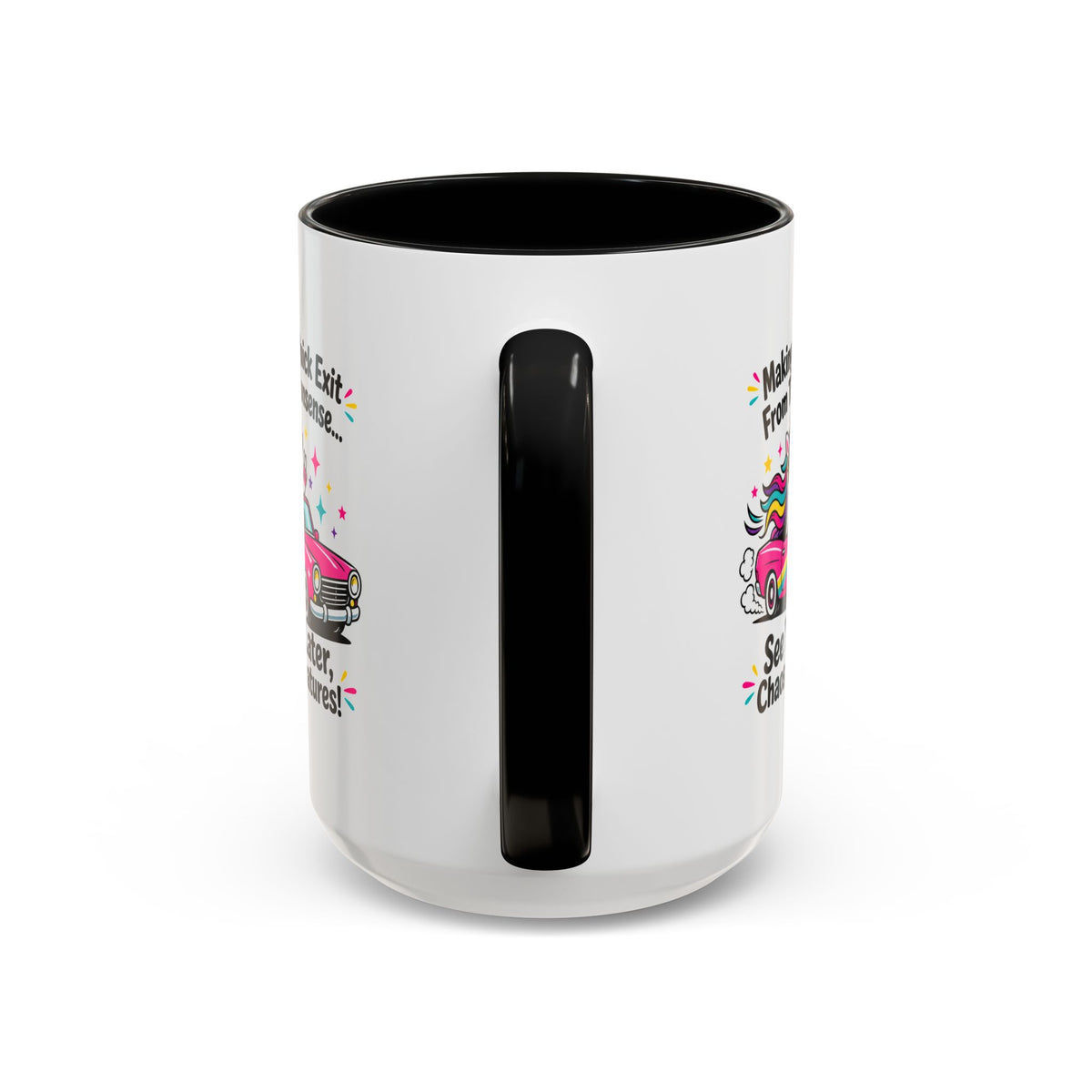 Funny Unicorn Coffee Mug, Making My Quiet Exit From The Nonsense Mug, Sarcastic Unicorn Gift, Chaos Creature Coffee Cup, Funny Coworker Mug
