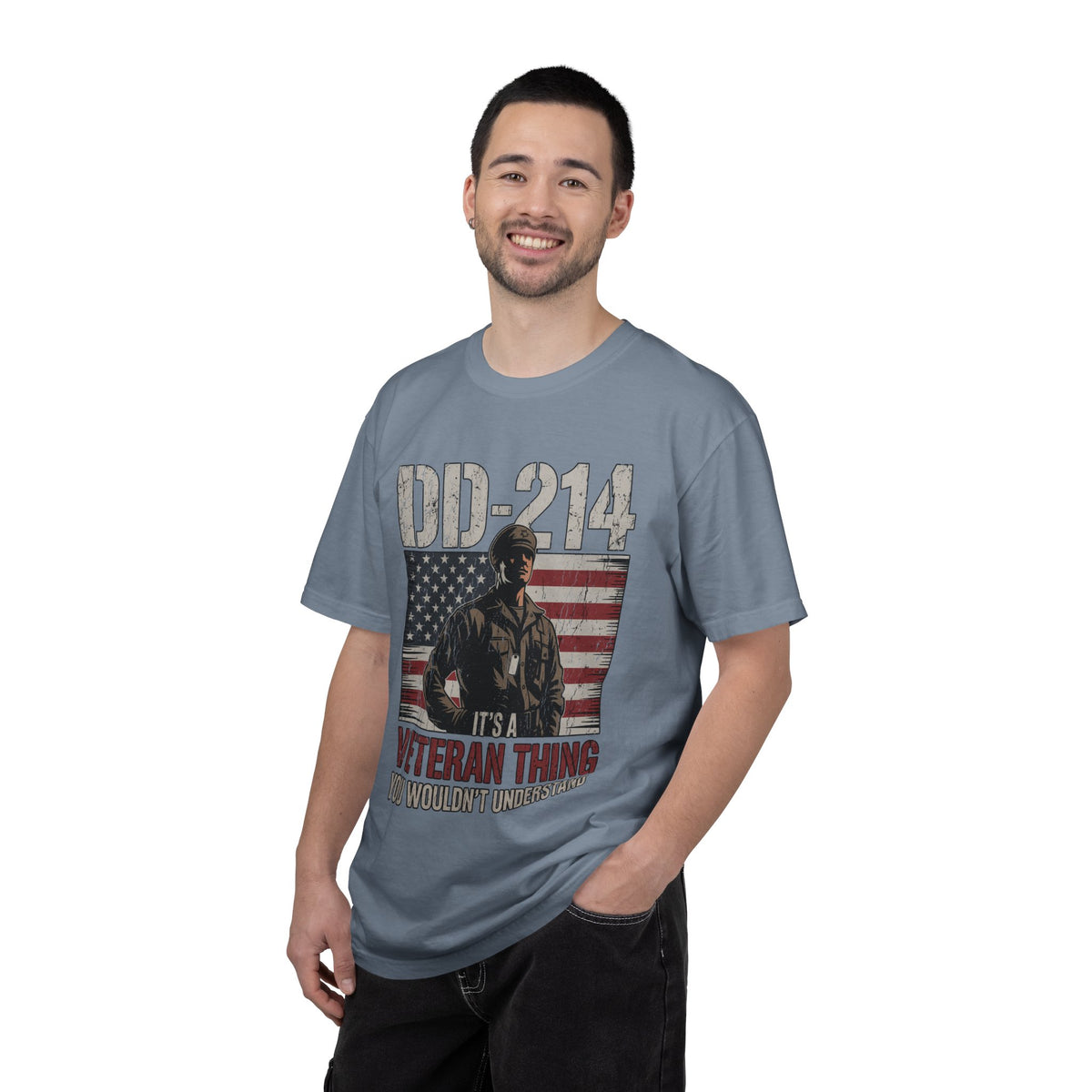 DD-214 Veteran Shirt, It's a Veteran Thing T Shirt, Military Veteran Gift, US Army Shirt, Patriotic American Flag Tee, Veteran Pride Top