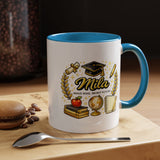 Personalized Graduation Mug for Her, Brave Mind Bright Future Coffee Cup, Custom Name Gift for Daughter, College or High School Graduate