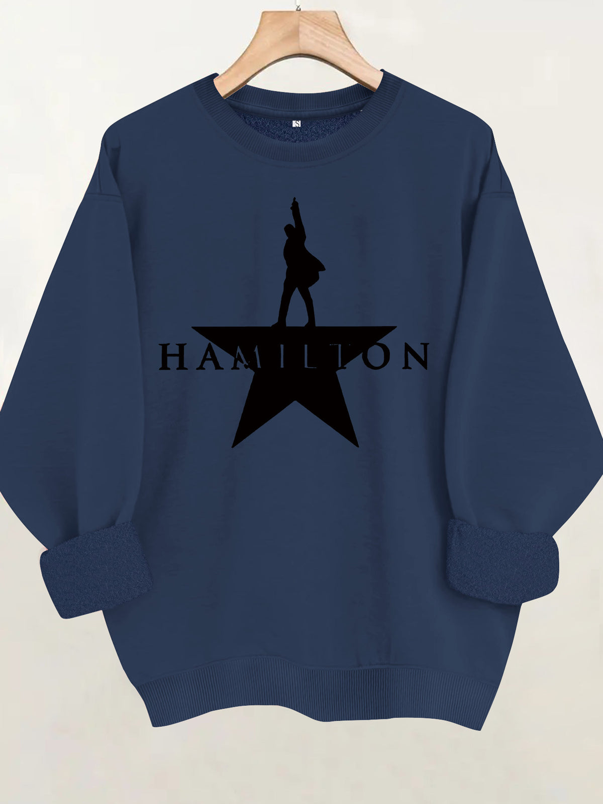 Long sleeved fleece hoodie
