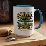 Personalized Pickleball Friends Mug, Custom Pickleball Team Coffee Mug with Names, Funny Pickleball Gift for Teammates and Best Friends