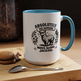 Funny Alpaca Coffee Mug, No Drama Llama Mug, Alpaca Lover Gift, Cute Sarcastic Animal Mug, Funny Coworker Coffee Cup
