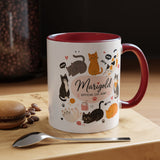 Personalized Cat Aunt Coffee Mug, Custom Cat Mom Style Mug with Name, Official Cat Aunt Gift, Cat Lover Coffee Cup, Pet Owner Mug