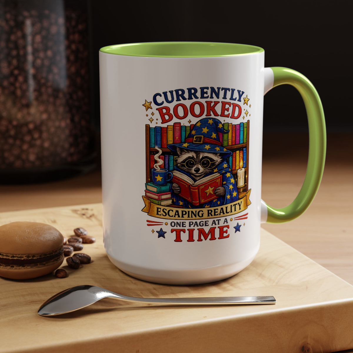 Currently Booked Reading Mug, Book Lover Coffee Mug, Funny Bookworm Gift, Reader Mug for Book Lovers, Cozy Literary Cup