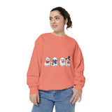 Bookish Ghost Sweatshirt, Cute Halloween Reading Crewneck, Spooky Book Lover Gift for Teacher, Librarian Fall Outfit, Cozy Reader Shirt