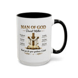 Personalized Man of God Mug, Christian Pastor Appreciation Gift, Custom Faith Coffee Mug for Pastor, Church Leader Thank You Gift