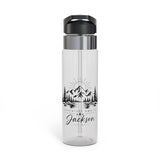 Personalized Adventure Water Bottle for Kids, Explorer Name Bottle for Boys, Outdoor Drink Bottle, Camping Gift, School Water Bottle