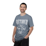Retired From Service Not From Duty Shirt, Military Retirement T-Shirt, Veteran Gift for Men or Women, Patriotic Eagle Veterans Day Tee