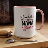 Soon to Be Nana Mug, Pregnancy Announcement Coffee Cup, New Grandma Gift from Daughter, Baby Reveal Keepsake for Mothers Day or Birthday