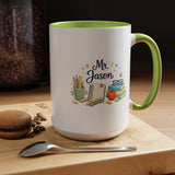Personalized Teacher Mug, Custom Teacher Name Coffee Mug, Teacher Appreciation Gift, Classroom Teacher Gift, End of Year Present
