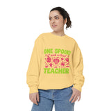 One Spooky Teacher Sweatshirt, Trick or Teach Halloween Crewneck, Cute Educator Gift, Spooky Classroom Shirt, Cute Fall School Outfit