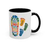 Personalized Bonus Dad Mug, Custom Stepdad Coffee Mug with Kids Names, Father's Day Gift for Bonus Father, Family Appreciation Cup