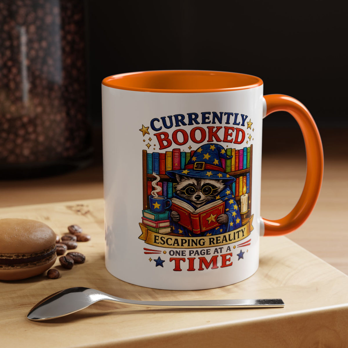 Currently Booked Reading Mug, Book Lover Coffee Mug, Funny Bookworm Gift, Reader Mug for Book Lovers, Cozy Literary Cup