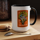 Painter Tarot Card Mug, Artist Coffee Mug, Creative Artist Gift, The Painter Art Lover Cup, Unique Painting Gift for Women and Men