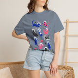 Space Cat Shirt Comfort Colors Tee, Astronaut Cat Graphic T Shirt, Galaxy Cat Lover Gift, Cute Cosmic Kitty Shirt for Women