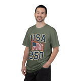 USA 250 Shirt, America 250th Anniversary T Shirt, Patriotic American Flag Tee, 1776 2026 Shirt, Fourth of July Gift, USA Birthday Tee