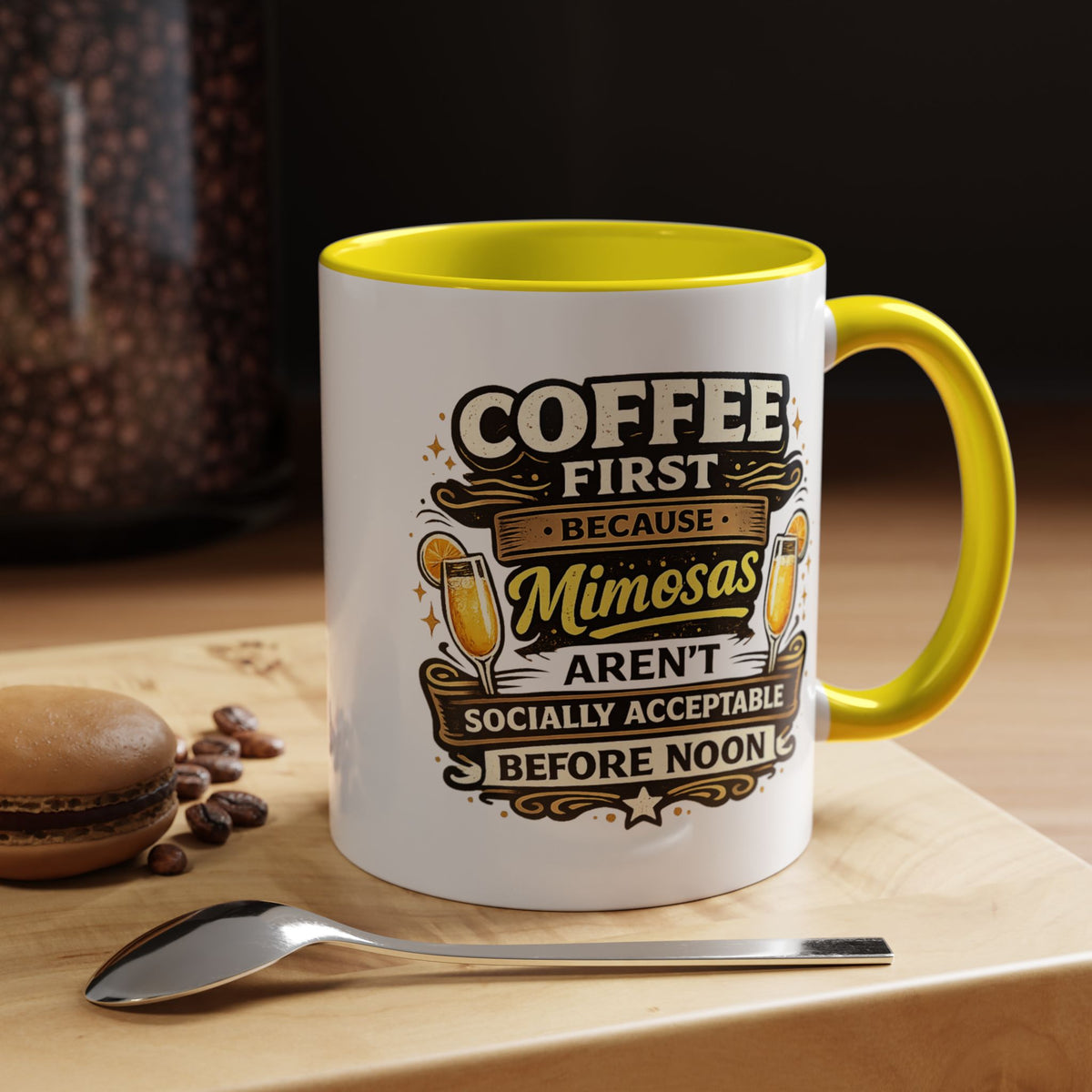Coffee First Mimosa Later Mug, Funny Brunch Coffee Mug, Mimosa Lover Gift, Weekend Coffee Cup, Funny Drinking Humor Mug
