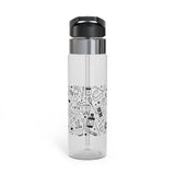 Dental Water Bottle for Dentists, Dental Hygienist Drink Bottle, Tooth Themed Water Bottle, Dental Assistant Gift, Dental Student Gift